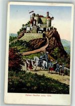 72639 W7442 Neuffen Foto AK Burg Hohenneuffen anno 1534