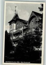 07639 O6532 Bad Klosterlausnitz Foto AK Hotel Haus Klosterwald