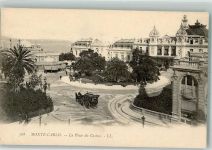 Monte Carlo Foto AK La Place du Casino