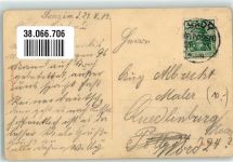 Posen Poznan 1913 Gebrauchsspuren St. Martinstrasse