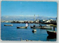 Tripoli 1973 Foto AK Hafen