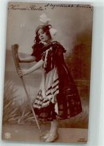 Budapest Portait der Sängerin Berta Kornai NPG Ort lt. Fotograf Vago NPG Operette 1908