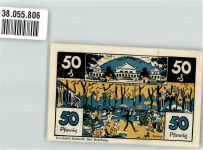 38667 W3388 Bad Harzburg 1921 Notgeldschein 50 Pfennig