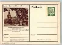 38300 W3340 Wolfenbüttel , Niedersachs Ganzsache Residenz Schloss m. Lessing-Haus