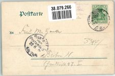38704 W3384 Liebenburg 1905 - mit Schloss Liebenburg und Hausmannsturm