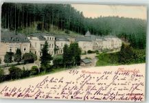 Marianske Lazne Marienbad 1901 Foto AK Straße Waldquellzeile