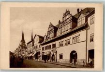 07318 O6800 Saalfeld , Saale Foto AK Apotheke Ort handschriftlich