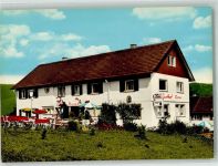 72270 W7292 Huzenbach Foto AK Gasthaus Pension Rose Silberberg