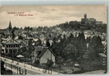 61462 W6240 Königstein im Taunus Foto AK Burg Limburger Straße