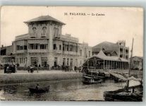 34250 Palavas-les-Flots 1917 Foto AK Gasthaus Le Casino