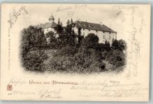 38889 O3720 Blankenburg Harz 1899 Foto AK Schloss