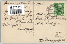 2673 Semmering-Kurort 1916 Foto AK Hotel Panhaus