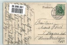 58089 W5800 Hagen , Westf 1912 Foto AK Stadtgarten Pavillon