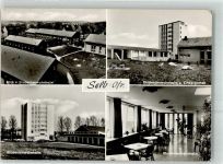 95100 W8672 Selb 1968 Foto AK Pension Studentenwohnheim Kindergarten
