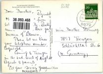95100 W8672 Selb 1968 Foto AK Pension Studentenwohnheim Kindergarten