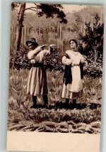 Frau Tracht Polen 1920 Künstlerkarte
