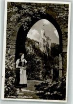 72805 W7414 Lichtenstein , Württ Foto AK Schloss s´Bärbele