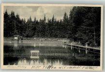 38667 W3396 Altenau , Harz 1932 - Schwimmbad Fotograf Baste