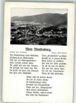 07422 O6823 Bad Blankenburg Lieder AK Lied mein Blankenburg