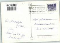 Schachbrett mit Tulpen und Uhr Glückwünsche Schach Foto AK
