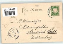 88161 W8998 Lindenberg i. Allgäu 1906 KEINE AK Fabrik Karg und Wägele Strohhut Geschäftskorreskondenz