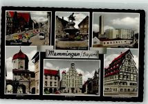 87700 W8940 Memmingen - Rathaus Westtor Weinmarkt Kirche