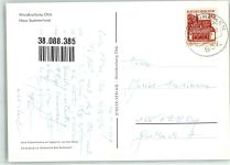 84478 W8264 Waldkraiburg Foto AK Pension Haus Sudetenland