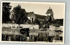 78479 W7752 Reichenau , Baden Foto AK Kirche