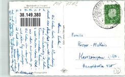 76593 W7562 Gernsbach Gebrauchsspuren Städt. Luf- u. Schwimmbad