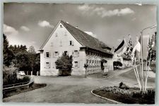 78073 W7737 Bad Dürrheim , Schwarzw Gebrauchsspuren Gasthaus Pension Rössle VW Käfer