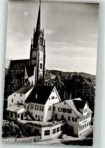 72202 W7270 Nagold Foto AK Kirche