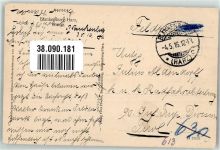 38889 O3720 Blankenburg Harz 1916 Künstlerkarte Schloss sign. Gerlach, M. Feldpost WK I