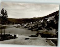 72297 W7291 Erzgrube Foto AK Obere Nagoldtalsperre