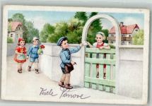 Kinder Blumen Erika Nr. 1263 Postbote