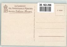 W8000 München Dicke Männer schwimmen in der von Bier überschwemmten Stadt Hofbräuhaus Verlag Zieher, Ottmar 4508 Trinker Künstlerkarte