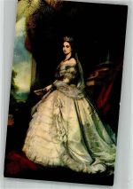 Mexiko City Kaiserin Carlota von Mexiko im Schloss Chapultepec ursprüngliche Prinzessin von Belgien Adel Belgien Künstlerkarte