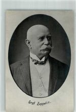 Zeppelin, F. Graf von Foto AK