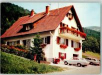 77889 W7596 Seebach , Baden Foto AK Pension Käashammer Auto