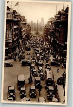 London Omnibus Fahrrad Lower Regent Street from Piccadilly Circus Oldtimer Foto AK