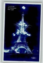 Paris Exposition Internationale 1937 Tour Eiffel Ausstellung