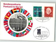 W6000 Frankfurt am Main Sonderkarten Internationale Frankfurter Messe Ausstellung KEINE AK