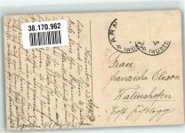 Winter Hirsche 557/2 Rotophot 1918 Gebrauchsspuren
