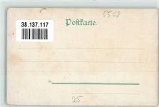 54550 W5568 Daun Lithographie / Künstlerkarte Panorama des Ortes mit Burg Daun