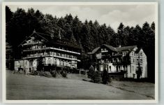72250 W7290 Freudenstadt Foto AK Cafe Hotel Stokinger