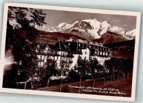 74920 Combloux Foto AK Hotel Mont Blanc
