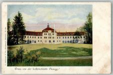 82152 W8033 Planegg Foto AK Krankenhaus Kurhaus Volksheilstätte