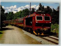 Trondheim Trondhjem Foto AK Eisenbahn Norwegen