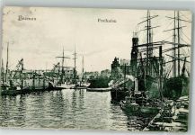 28195 W2800 Bremen 1908 - Freihafen