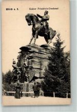 Woerth Wörth an der Sauer Kaiser Friedrich Denkmal Kriegerdenkmal