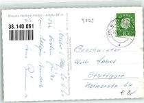 88171 W8999 Weiler-Simmerberg Foto AK Gasthaus Pension